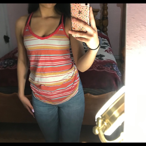 Colorful Striped Tank Top - Picture 3 of 3